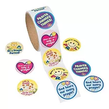 Fun Express - Pegatinas De Oración - 100 Ct - Papelería - Pe