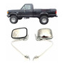 Par Espejo Cromado Lateral Para Pick Up Ford F150 1980-1996