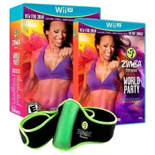 Jogo Wiiu Zumba Fitness World Party Com Zumba Fitness Belt