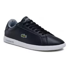 Tenis Lacoste Graduate 0721 1 Suj Negro/blanco 