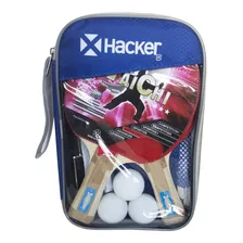 Kit Ping Pong Hacker 3* Taichi Pvc Bag (2) * Ver Detalle