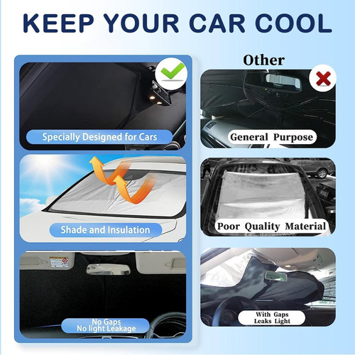 Protector Cubresol Plt Con Ventosas Geely Coolray 2023 Foto 4