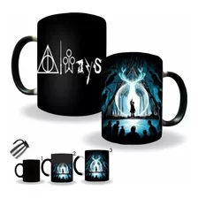 Taza Magica Harry Potter Expecto Patronus Always Ceramica