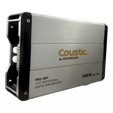 Amplificador De 4 Canales Clase D Coustic Pro-4xp 1600w Max 