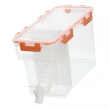 Hervidor De Agua Fría Para Refrigerador Con 6l Naranja