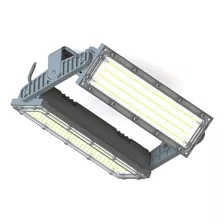 Refletor 200w Holofote Led Osram 18000lm Ip66 Combate Carcaça Preto Luz Branco-frio 110v/220v