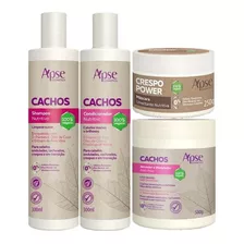 Kit Shampoo, Condicionador, Ativador E Máscara - Apse