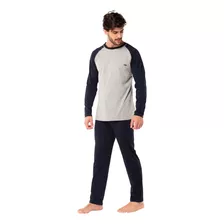 Pijama Largo Hombre Algodón Invierno C2 Top