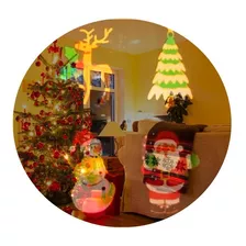 Projetor Natal Led Natalino Desenhos Laser Espeto Jardim