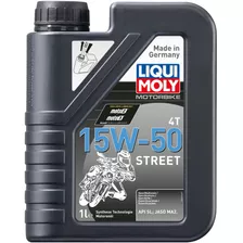 Aceite Liqui Moly Motorbike 4t 15w50 Street Sintético 1l