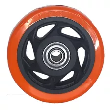 Roda P/rodízios 412 100mm Pvc Pead Rolamento 6001zz 100kg