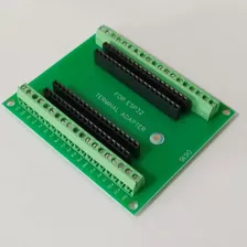 Placa Borne Interface Para Esp32 38 Pinos Medidas Nas Fotos