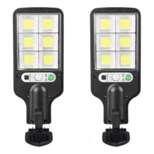 Lampara Para Exterior Luz Solar Iluminacion Con Control X2