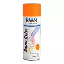 Tinta Spray Super Color Fluorescente 350ml/250g Tek Bond