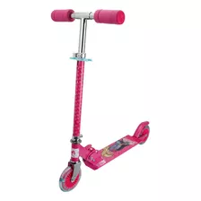 Patineta Scooter Barbie Junior Ajustable De 2 Ruedas Rosada