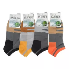 Tobilleras De Fibra De Bamboo Para Hombre - Precio X Docena 