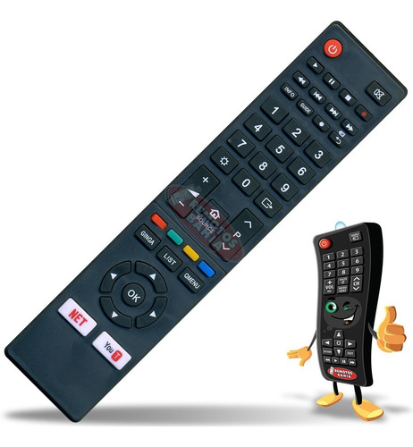Control Remoto Onn Smart Tv Teclas De Acceso Originales 