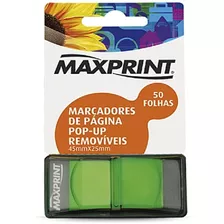 Marcador De Página Verde Maxprint Maxprint