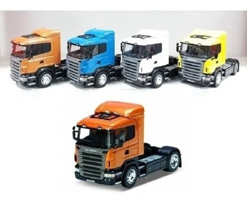 1:32 Caminhão Caçamba Scania Rebaixado Metal Barateirominis