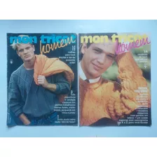 Mon Tricot Homem (2 Revistas) - Lindos Modelos Para Ele