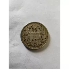 Moneda Chile 10 Centavos 1927 (x1716