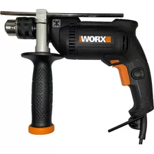 Furadeira De Impacto E Parafusadeira 1/2 650w Wx326l Worx Cor Preto 110v