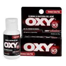 Oxy 10 Anti Barros Y Espinillas Fórmula Color Piel 30g Tipo De Piel Grasa