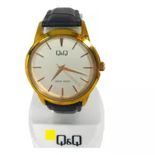 Reloj Q&q Cuero Varón Qb60j111y