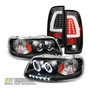 Par Faros Led Ford F-350 Super Duty Xlt 2008 5.4l