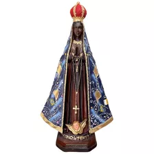 Imagem Nossa Senhora De Aparecida 30 Cm Modelo Italiano