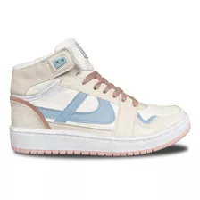 Tenis Panam Bota Coyote Delicia Urbano Latte/rosa