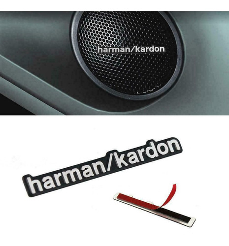 4 Insignia Logo Harman Kardon Adhesivo Para Auto O Parlantes Foto 2