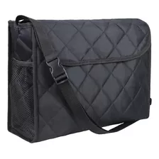 Bolsa Para Cadeira De Rodas/acessório Com Bolso Preto