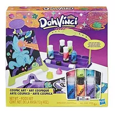 Arcilla Play-doh Dohvinci Cosmic Art Set Con Caballete Y Car