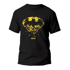 Playera Batman Classic, Batiseñal Cuello Redondo.