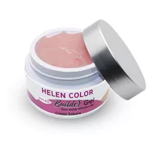 Gel Sólido Led Uv Unha Helen Color Builder, Nude Canela 15g