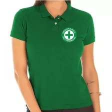 Camisa Polo Feminina Segurança Trabalho Bordado Peito