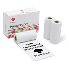 Papel Térmico Phomemo T02 De 3 Rolos