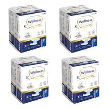 Fralda Noturna Wellness Premium G Kit 4 Pacotes 32 Unidades