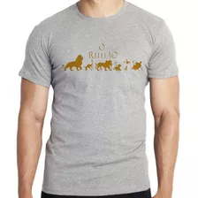 Camiseta Infantil Kids Rei Leão Lion King Mufasa Simba Timão