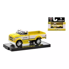 Miniatura Picape Chevrolet C-60 '70 1:64 M2 Machines Amarelo