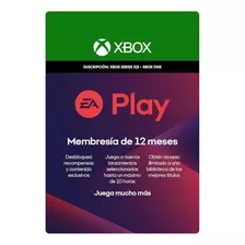 Ea Play 12 Meses Xbox Live Key Global