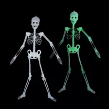 Esqueleto Colgante Glow 30 Cm Brilla Guirnalda Halloween