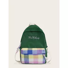 Mochila Verde Mr Mibag Shein