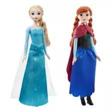 Pack 2 Muñecas Frozen Elsa Y Anna - Mattel / Diverti