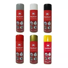 3 - Tinta Spray Alta Temperatura 600ºc Colorart Todas Cores