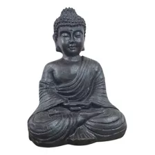 Buda Estátua Enfeite Decoração Meditação Resina Dhyana Mudra