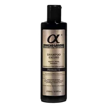 Macholândia, Shampoo Para Barba E Cabelo Preto 72 - 250ml