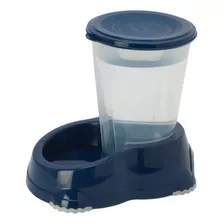 Dispensador Automático Perro Agua 1.5 Lts Moderna Azul