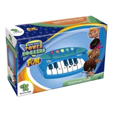 Brinquedo Infantil Teclado Mini Beat Power Rockers F00056 Cor Colorido Não Tem